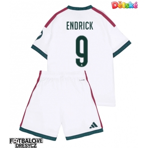 Real Madrid Endrick #9 Dětské Domácí dres komplet 2026-27 Krátký Rukáv (+ trenýrky)